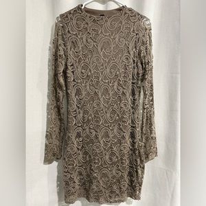 Long Sleeve Lace Dress
